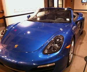 Blue Porsche